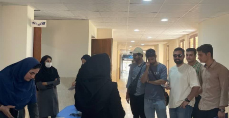 برگزاری ایستگاه سلامتی وکارگاه آموزشی آگاه سازی و پیشگیری از ایدز و رفتارهای پرخطر به همراه آزمایش HIV