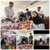 بسته بندی و توزیع پک های خوراکی به مناسبت گرامیداشت هفته سراهای دانشجویی در بین دانشجویان خوابگاهی