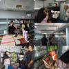 بازدید از سلف و آشپزخانه دانشگاه توسط اعضای شورای صنفی و کانون همیاران سلامت روان