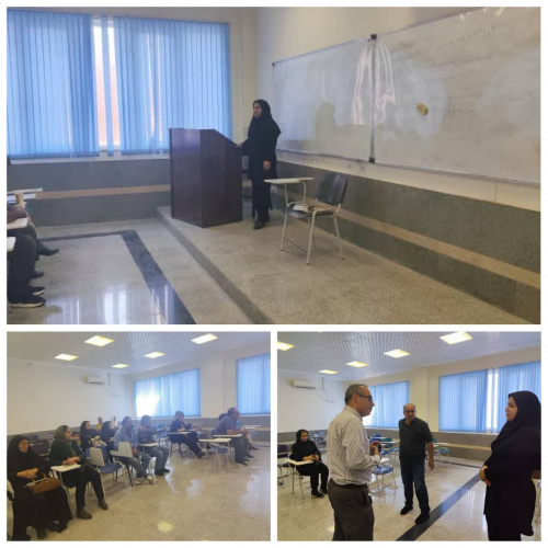 برگزاری کارگاه آموزشی« نقش والدین در سازگاری بهتر دانشجویان با دانشگاه»